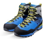 Mammut Buty górskie Kento Pro High GTX (buty górskie z mocowaniem na raki, wodoodporne) niebieski/titanowy szary męskie